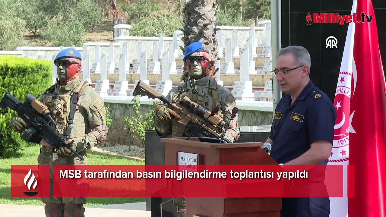 MSB tarafından basın bilgilendirme toplantısı yapıldı