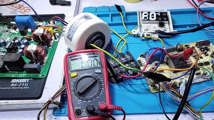 Changhong Ruba Kenwood  Electrolux Dc inverter ac F0 error code Dc inverter ac pcb training center #497