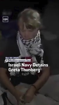 Israeli Navy Detains Greta Thunberg