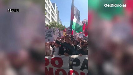 Miles de estudiantes se manifiestan en toda España contra el genocidio en Palestina
