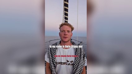 Flotilla, l’ultimo video pubblicato dal bergamasco Dario Crippa prima dell’arresto