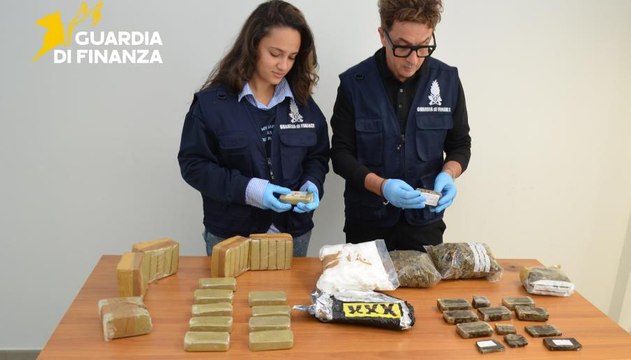 Pescara, blitz antidroga della Guardia di finanza contro un gruppo criminale giovanile (02.10.25)