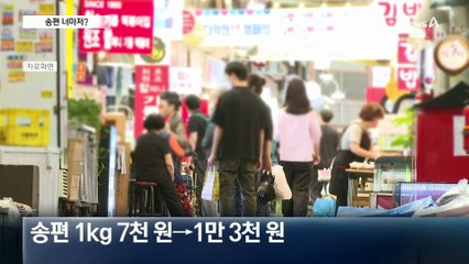 송편 사 먹기 무섭다…얼마나 올랐길래?