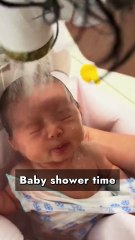 C'est l'heure de prendre un bain