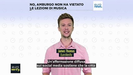 No, Amburgo non ha vietato le lezioni di musica perché sono "haram"
