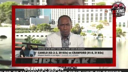 Stephen A Smith Max Kellerman EXPLODE After Canelo Alvarez SHOCK Loss to Terence Crawford