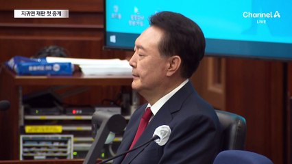 지귀연 부장판사, 논란 속 재판 중계 등장