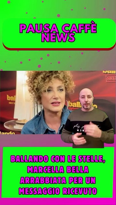 Ballando con le Stelle, Marcella Bella arrabbiata per un messaggio ricevuto