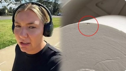 Girdiği tuvaletteki detayı görünce herkesi uyarmaya başladı