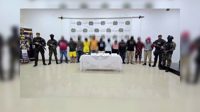 Contundente golpe al Clan del Golfo durante operativo contra la extorsión: peligrosos miembros cayeron