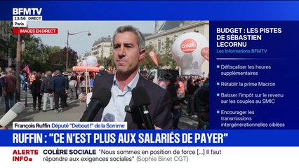 Budget 2026: Sébastien Lecornu "avance de manière masquée" selon François Ruffin qui craint que "ce soit les mêmes qui payent"