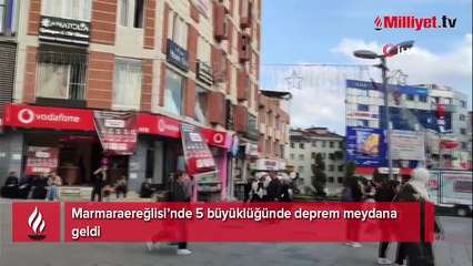 İstanbul'da 5 büyüklüğünde deprem! AFAD'dan açıklama