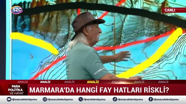 Prof.Dr. Şener Üşümezsoy SÖZCÜ TV'de İStanbul depremi ile iligli açıklamalar