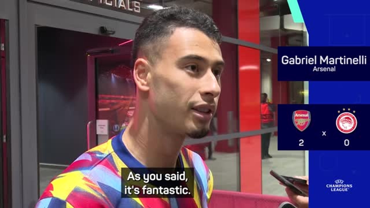 Gyokeres can score '30 or 40' goals a season with Arsenal - Martinelli