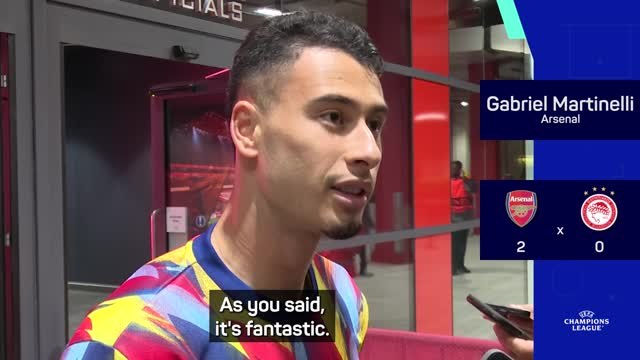 Gyokeres can score '30 or 40' goals a season with Arsenal - Martinelli