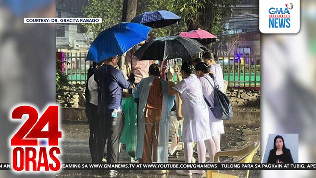 Doktor, nagpaanak ng buntis sa gitna ng mga pagyanig at pag-ulan | 24 Oras