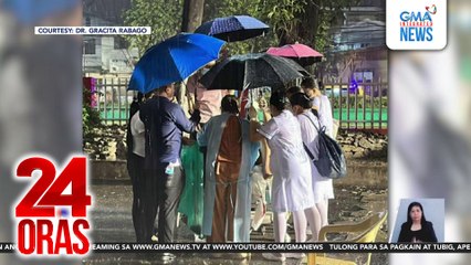 Doktor, nagpaanak ng buntis sa gitna ng mga pagyanig at pag-ulan | 24 Oras