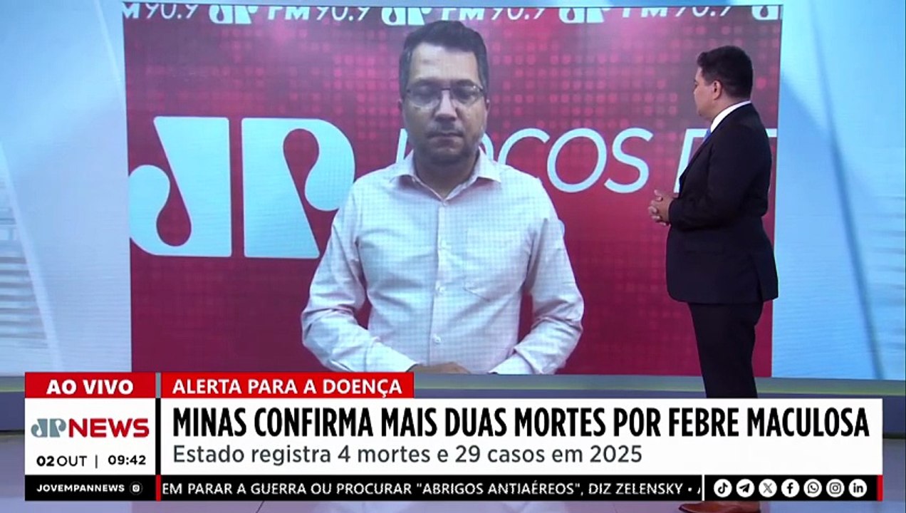 Minas Gerais confirma mais duas mortes por febre maculosa