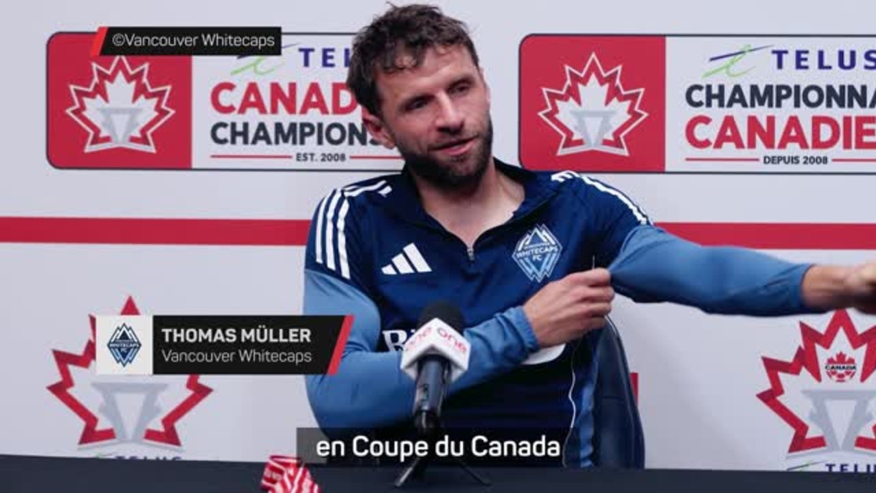 Whitecaps - Une Coupe du Canada et un 35ème titre en carrière pour Müller : “Un beau chiffre”