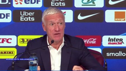 Didier Deschamps explique le rôle d'Eduardo Camavinga