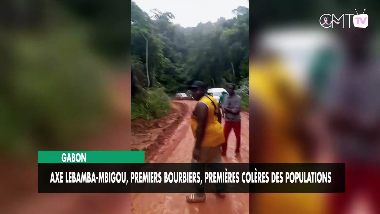 [#Reportage] Gabon : Axe Lebamba-Mbigou, premier bourbier, premières colères des populations