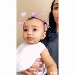 كيم كاردشيان تُبهر المتابعين بهذا الفيديو الأوّل لابنتها شيكاغو