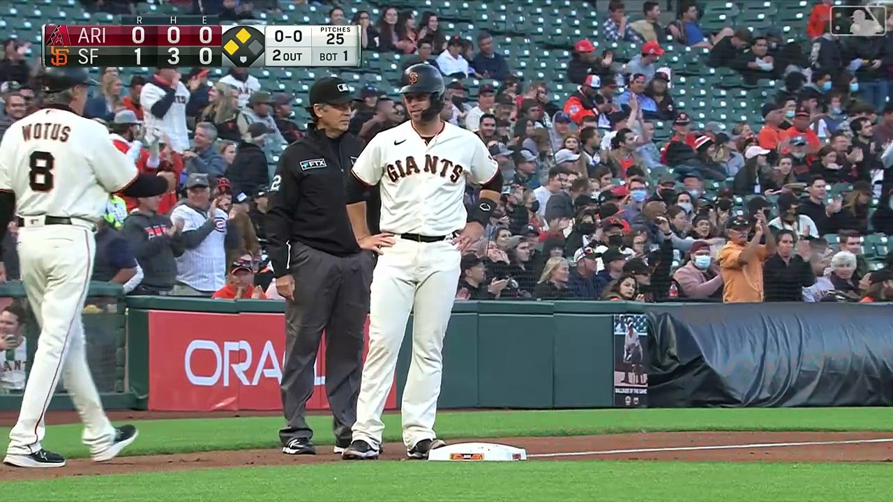 2021 SF Giants: Diamondbacks @ Giants (8/11/21)