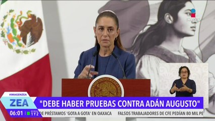 Sheinbaum es cuestionada por los posibles actos de corrupción de Adán Augusto