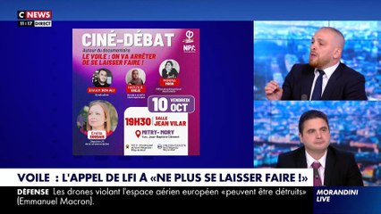 La polémique enfle autour d'une réunion organisée en Seine-et-Marne en faveur du voile, sur le thème «On va arrêter de se laisser faire!», organisée par La France Insoumise, associée au NPA