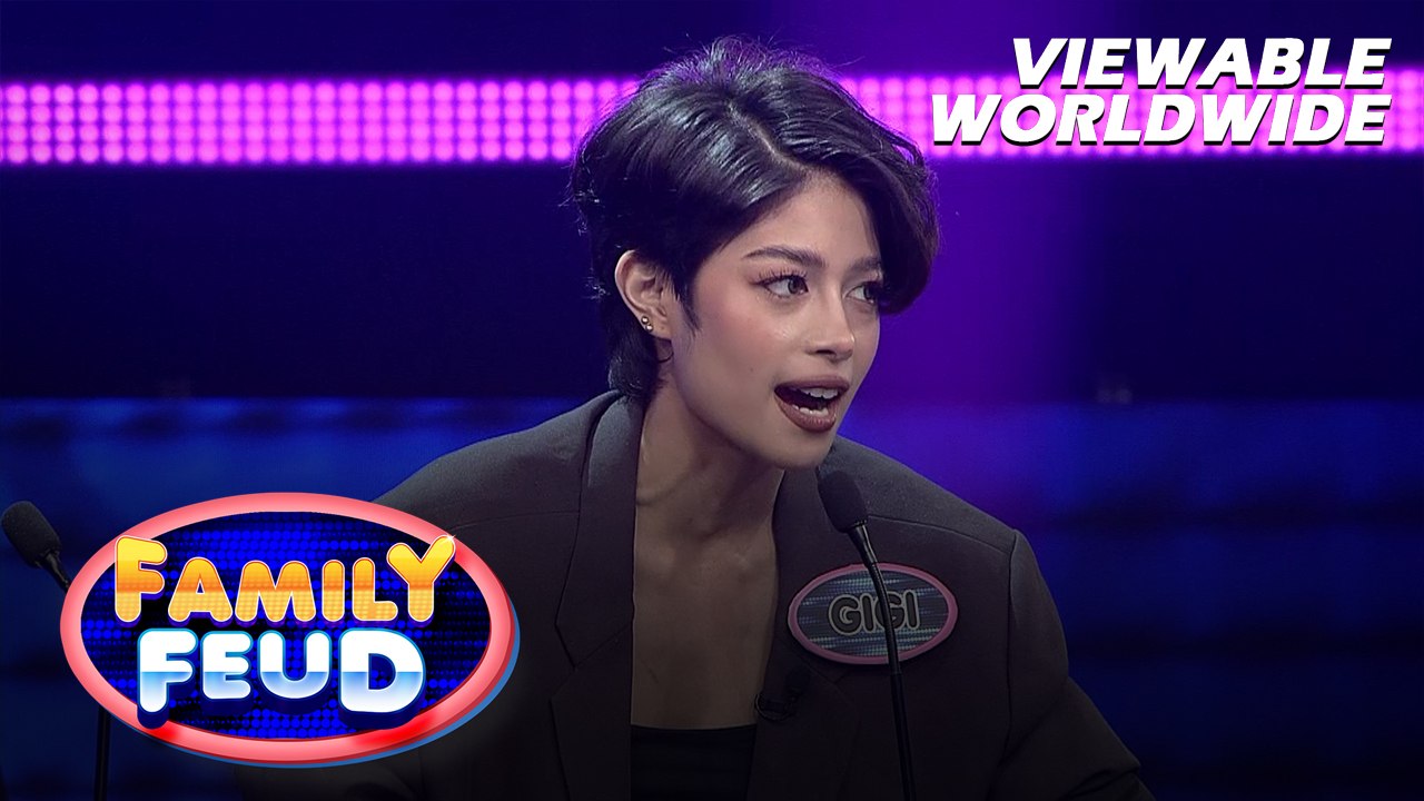 Family Feud: GIGI DE LANA, NA-SNATCH ANG TOP ANSWER NG UNANG ROUND! (Episode 835)