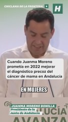 Cuando Juanma Moreno prometía en 2022 mejorar la detección precoz del cáncer de mama