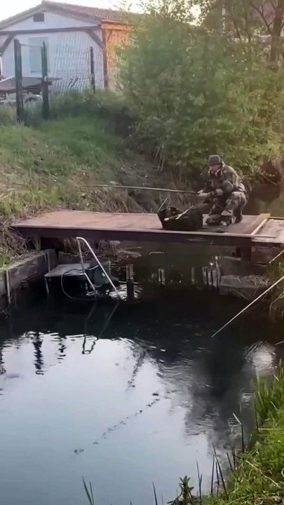 Отличный денёк для рыбалки 😄