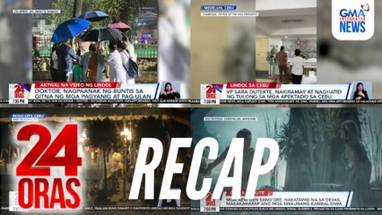 24 Oras: (Part 3) Nagpaanak sa gitna ng lindol | Mala-sixth sense ng mga hayop? | Sang'gres vs sinaunang kambal-diwa, atbp.