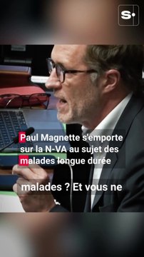 Paul Magnette s'emporte sur la N-VA au sujet des malades longue durée : Vous n'avez jamais travaillé dur