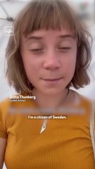 Greta Thunberg Shares Pre-recorded Video After Israeli Interception