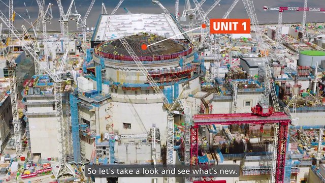 A behind the scenes look at progress in building Hinkley Point C.