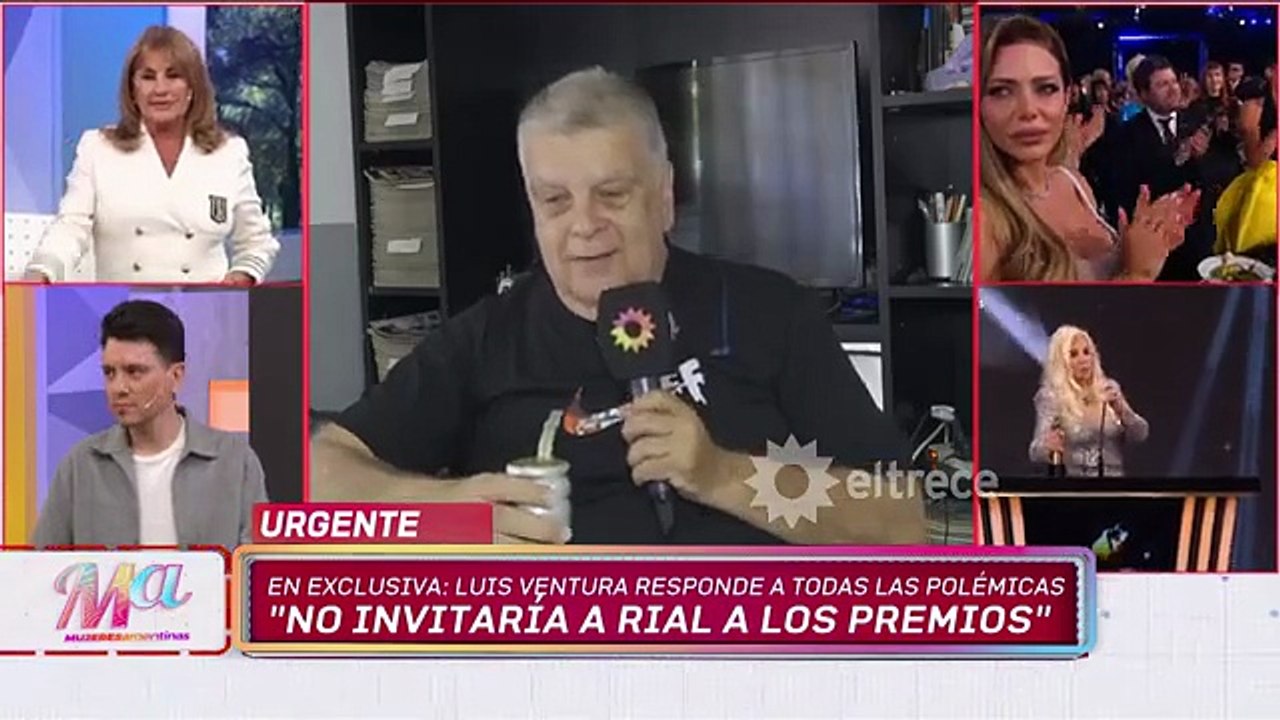 Luis Ventura destapó la mentira de Marcelo Tinelli en los Martín Fierro