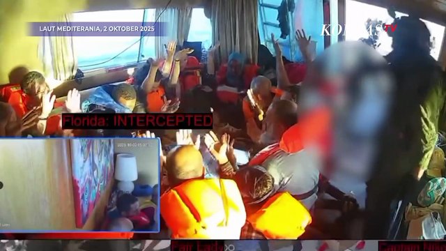 Tentara Israel Cegat 22 Kapal Global Sumud Flotilla, Relawan Tempuh Jalur Hukum Tuntut Dibebaskan