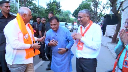 #AHMEDABAD GANDHI JAYANTI KHADI KHARIDI BY #GUJARAT CM