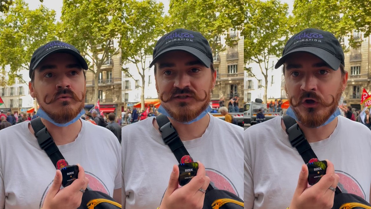 Dans la manif du 2 octobre : "Les sous sont chez les riches, il est temps d'aller les chercher"