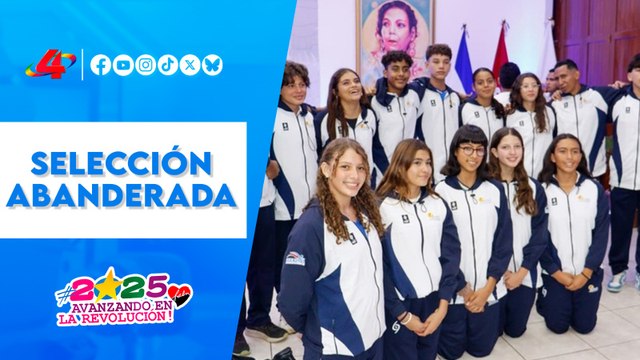 Nicaragua: abanderamiento 🇳🇮 de la delegación a los Juegos Centroamericanos Intermedios 🥇