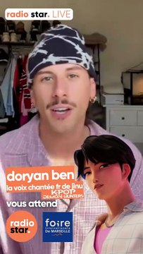 🔥 Doryan Ben débarque au Radio Star Live pour fêter les 100 ans de la Foire de Marseille ! 💥 Vous avez entendu Doryan Ben avec le titre “Libre” tiré du film événement KPOP DEMON HUNTERS sur Radio Star