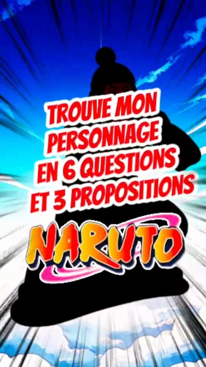 Trouve mon personnage dans NARUTO en 6 questions et 3 propositions FEAT Otaakugeek TOME 2