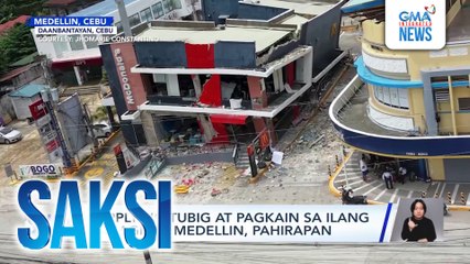 Supply ng tubig at pagkain sa ilang bahagi ng Medellin, pahirapan | Saksi