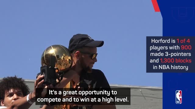 Horford excited to link with Curry after Warriors switch