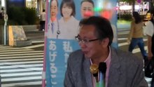 ④浅井富成医師（中部有志医師の会代表・医師・プロレスラー「AEDマン」）2025年10月2日〜名古屋駅〜JRゲートタワー前