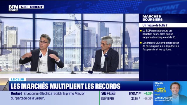 Le Club : Le Cac franchit les 3 800 pts : les flux passifs et les options comptent-ils davantage que les bénéfices des entreprises désormais ? - 02/10