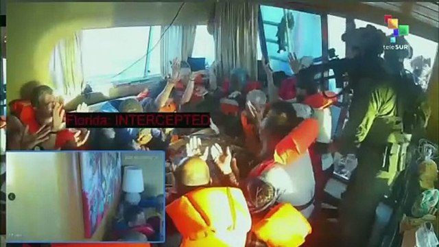 Mediterranean Sea, Israeli naval forces intercept most of the Global Sumud Flotilla