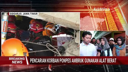 [FULL] Wagub Jatim Update Kondisi Evakuasi Ponpes Al Khoziny: Saya Sebut Tim Penyelamat, Patriot