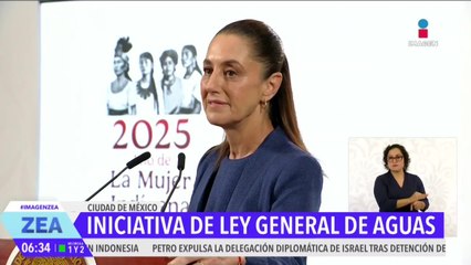 Claudia Sheinbaum busca devolver el agua como recurso de la nación